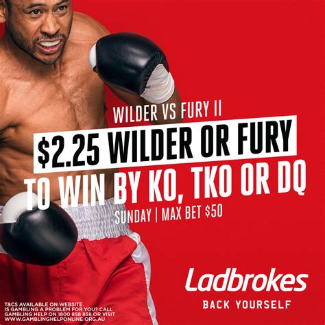 fury vs wilder odds ladbrokes